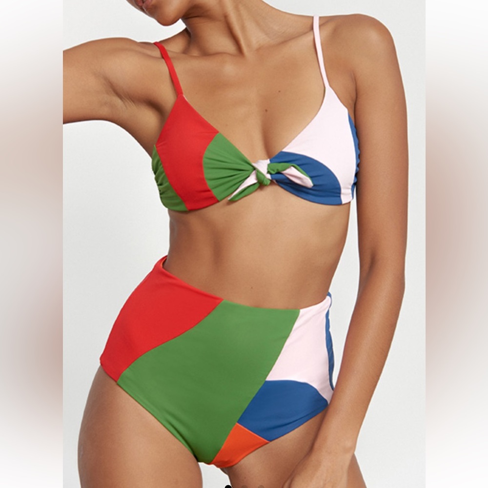 Mara Hoffman Carla Bikini Set (top + bottom) Size Small